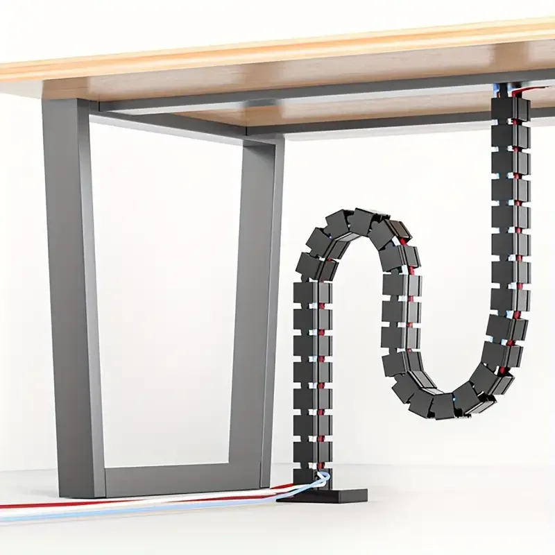 Adjustable Snake Cable Spine Cable Wire Management Solution for Desk Cable Organizer Underdesk Flexible Cable Sleeve/conduit
Adjustable Snake Cable Spine Cable Wire Management Solution for Desk Cable Organizer Underdesk Flexible Cable Sleeve/conduit