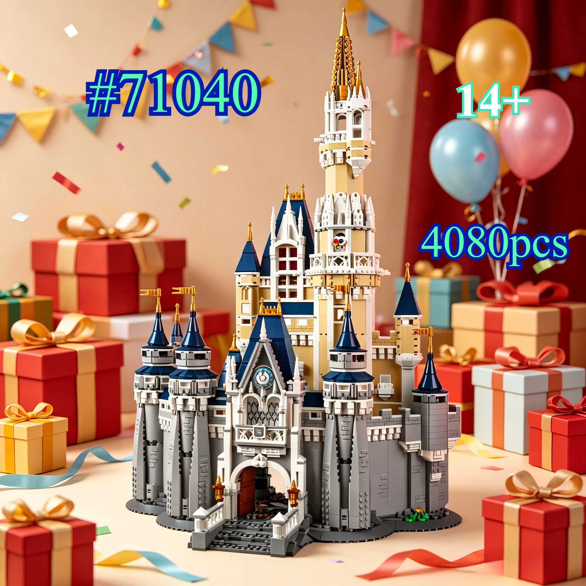 Spectacular Magic Castle71040 Mini Building Blocks Sets Suitable for Birthday Gifts Not Compatible with Legoed Particles,4080pcs
Spectacular Magic Castle71040 Mini Building Blocks Sets Suitable for Birthday Gifts Not Compatible with Legoed Particles,4080pcs