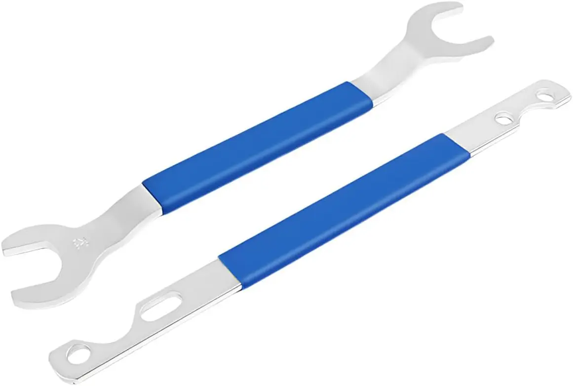 32mm & 36mm Car Fan Clutch Wrench Set, Water Pump Pulley Holder, Fan Clutch Removal Tool for Ford
32mm & 36mm Car Fan Clutch Wrench Set, Water Pump Pulley Holder, Fan Clutch Removal Tool for Ford