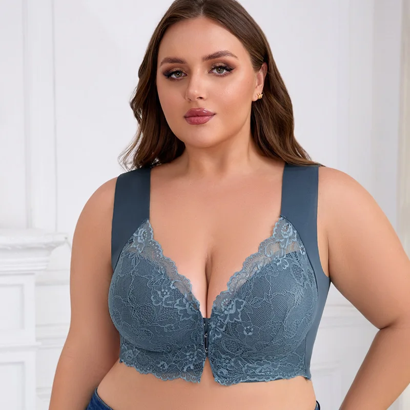 plus Size Bra Thin Front Buckle Vest Women's Gather Beautiful Back Front Buckle Fixed Cup Underwear Large Size Women's Bra
plus Size Bra Thin Front Buckle Vest Women's Gather Beautiful Back Front Buckle Fixed Cup Underwear Large Size Women's Bra