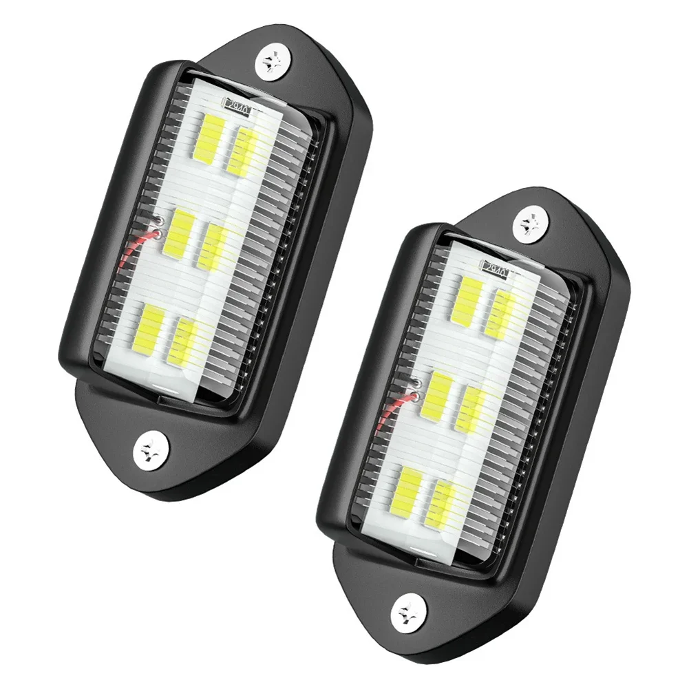 2 шт. DC12-24V белый светодиодный фонарь номерного знака DC водонепроницаемый 6-SMD лампа номерного знака задний фонарь для грузовика внедорожника прицеп боковые фонари
2 шт. DC12-24V белый светодиодный фонарь номерного знака DC водонепроницаемый 6-SMD лампа номерного знака задний фонарь для грузовика внедорожника прицеп боковые фонари