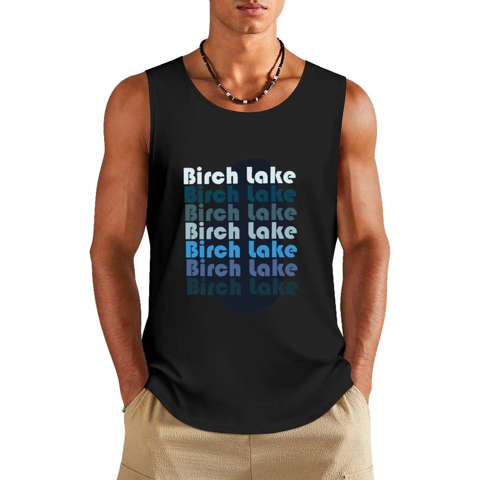 Birch Lake, Elk Rapids Township, Michigan Tank Top Man clothes for gym training weight vest
Birch Lake, Elk Rapids Township, Michigan Tank Top Man clothes for gym training weight vest