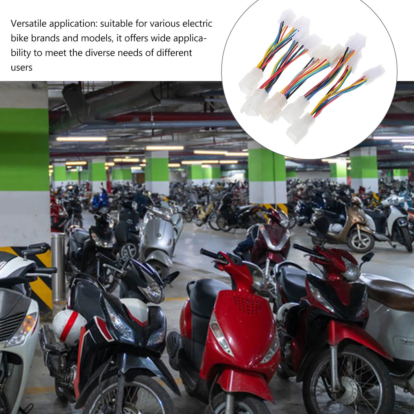 5pcs Electric Bike Motor Conversion Cable Waterproof Wire Connector Enhanced Power Pvc Material Easy Installation Scooter Motor
5pcs Electric Bike Motor Conversion Cable Waterproof Wire Connector Enhanced Power Pvc Material Easy Installation Scooter Motor