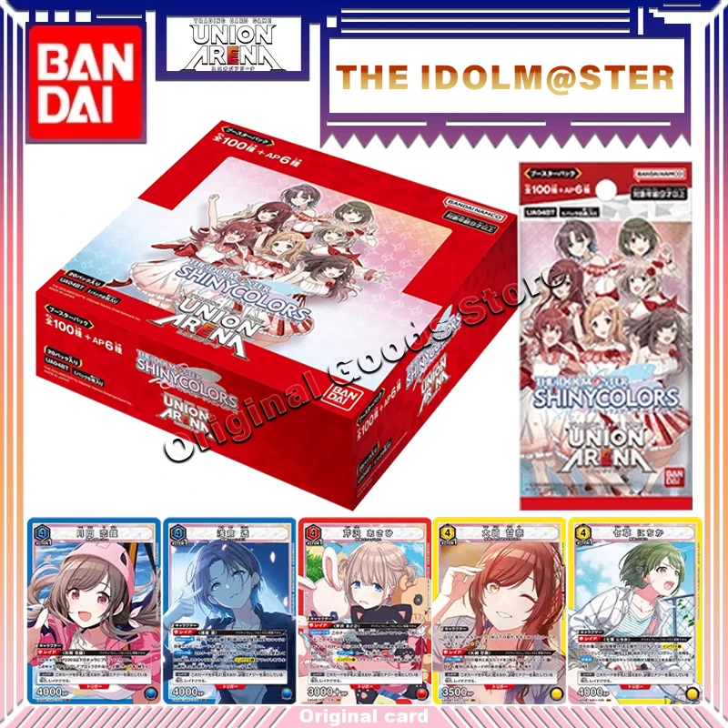 Original Bandai THE IDOLM@STER Card UNION ARENA TCG UA04BT Japanese Anime Collection Cards Children Birthday Gifts
Original Bandai THE IDOLM@STER Card UNION ARENA TCG UA04BT Japanese Anime Collection Cards Children Birthday Gifts