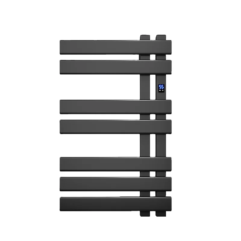 Bathroom Electric Towel Rack Quick Drying Touchscreen Thermostat Black Flat Bar Electric Towel Rack
Bathroom Electric Towel Rack Quick Drying Touchscreen Thermostat Black Flat Bar Electric Towel Rack