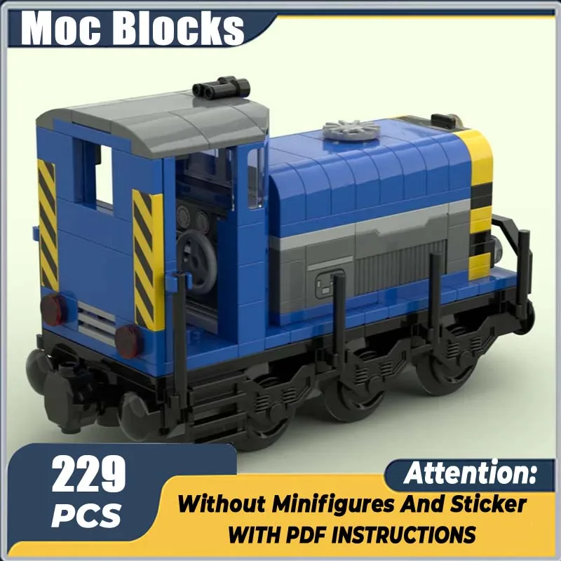 Модель железнодорожного поезда Moc Building Blocks Diesel Shunter - Синяя модель Технология Кирпичи Сборка Праздничный констракт Подарочный набор Игрушка
Модель железнодорожного поезда Moc Building Blocks Diesel Shunter - Синяя модель Технология Кирпичи Сборка Праздничный констракт Подарочный набор Игрушка