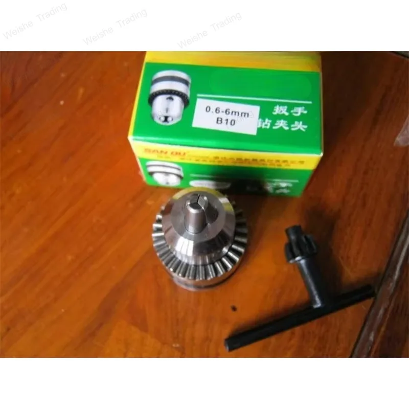 B10 Drill Clamp 0.6-6 MM Clamp Range Drill Clamp, Taper Type Drill Chuck
B10 Drill Clamp 0.6-6 MM Clamp Range Drill Clamp, Taper Type Drill Chuck