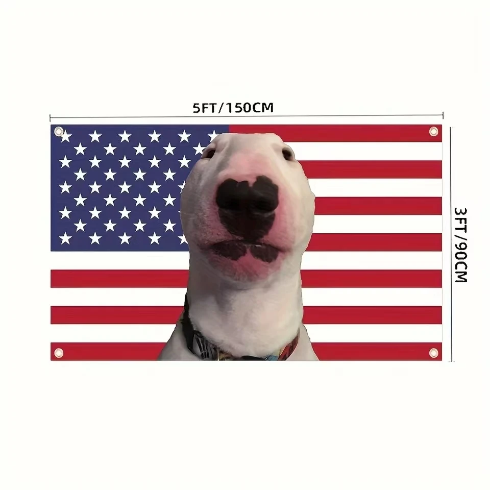 2x3ft 3x5ft Funny Dog Lover Flag Humorous Pet Polyester Banner for Wall Decor Pet Parties Cafe Hanging with 4 Brass Grommets
2x3ft 3x5ft Funny Dog Lover Flag Humorous Pet Polyester Banner for Wall Decor Pet Parties Cafe Hanging with 4 Brass Grommets