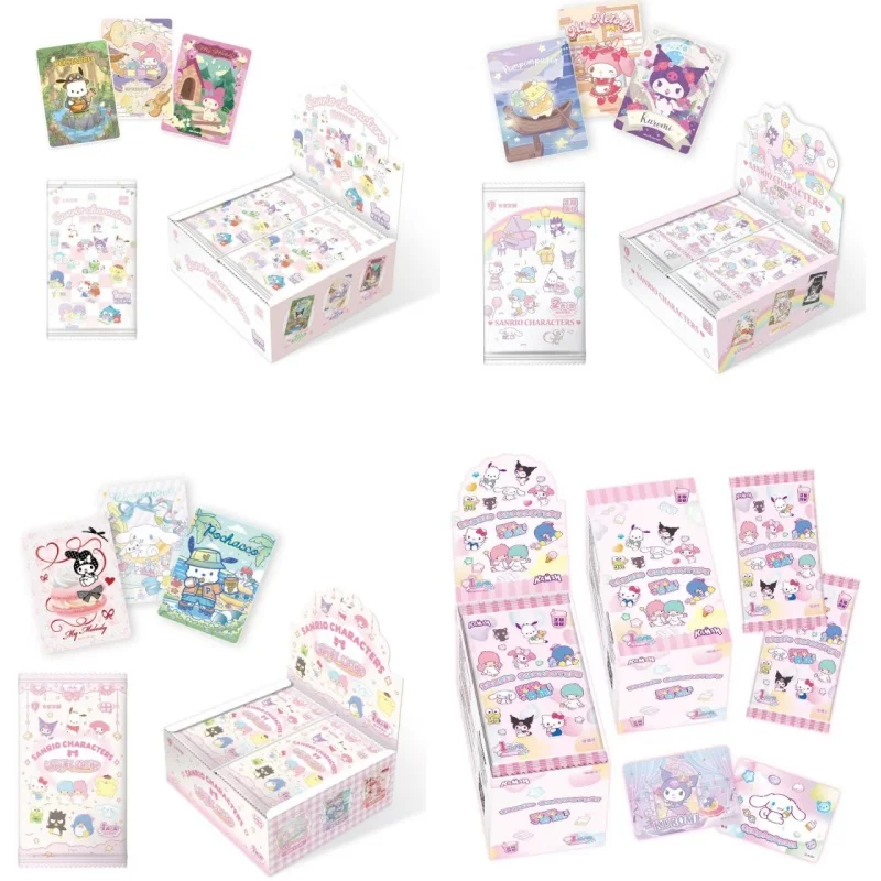 KABAO Original Sanrio Kuromi Hello Kitty My Melody Shining Collectible Card Game Trading Card Toys
KABAO Original Sanrio Kuromi Hello Kitty My Melody Shining Collectible Card Game Trading Card Toys