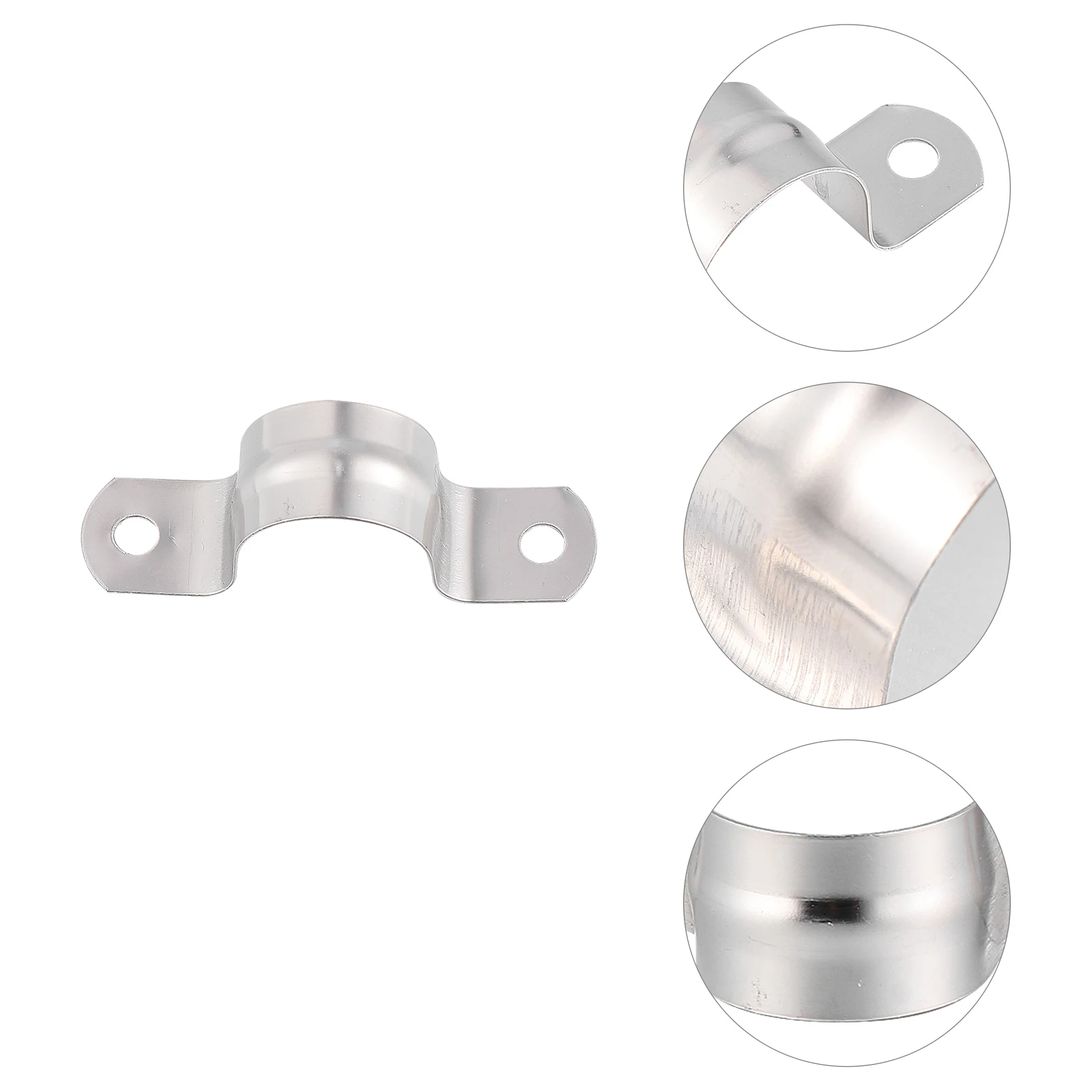 50 шт. кронштейны для труб из нержавеющей стали, сверхмощные зажимы для U-образных трубок, серебряные зажимы для ремешков, жесткая толщина, устойчивый к коррозии, прочный
50 шт. кронштейны для труб из нержавеющей стали, сверхмощные зажимы для U-образных трубок, серебряные зажимы для ремешков, жесткая толщина, устойчивый к коррозии, прочный