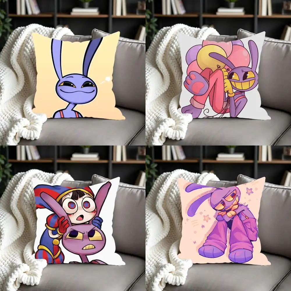 Anime Role Jax Gangle Ragatha Cartoon Double-sided print Pillow Case for Sofa Living Room Home office Decor Protective Cover
Anime Role Jax Gangle Ragatha Cartoon Double-sided print Pillow Case for Sofa Living Room Home office Decor Protective Cover