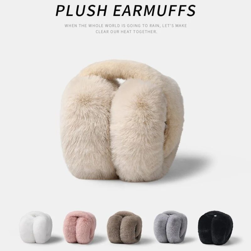 Soft Plush Ski Ear Warmer Warm Earmuffs for Adult Fashion Solid Color Earflap Protection Ear-Muffs Ear Cover Skate Ski Protector
Soft Plush Ski Ear Warmer Warm Earmuffs for Adult Fashion Solid Color Earflap Protection Ear-Muffs Ear Cover Skate Ski Protector