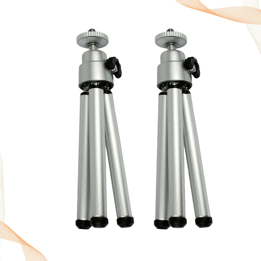 2Pcs Smartphone Holder Clip Stand Mini Tripod Portable Flexible Aluminium Alloy Camera Mount for Selfie Stick Self-Timer Rod
2Pcs Smartphone Holder Clip Stand Mini Tripod Portable Flexible Aluminium Alloy Camera Mount for Selfie Stick Self-Timer Rod