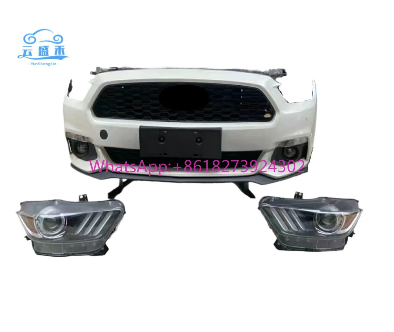 High Quality for 17 Style Ford Mustang 2.3 Car Front End Body Kit With Front Car Bumpers Grille Water Tank Radiator Car Bumpers
High Quality for 17 Style Ford Mustang 2.3 Car Front End Body Kit With Front Car Bumpers Grille Water Tank Radiator Car Bumpers