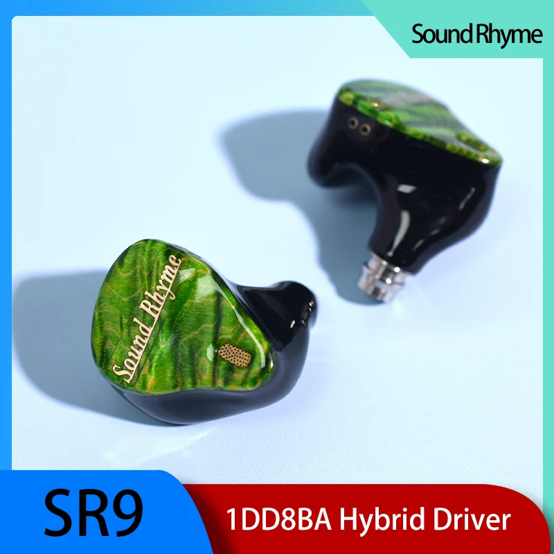 Sound Rhyme SR9 1DD+8BA Dynamic Driver and Balanced Armature Hybrid Stable Wood Panel In-ear HIFI Earphones
Sound Rhyme SR9 1DD+8BA Dynamic Driver and Balanced Armature Hybrid Stable Wood Panel In-ear HIFI Earphones