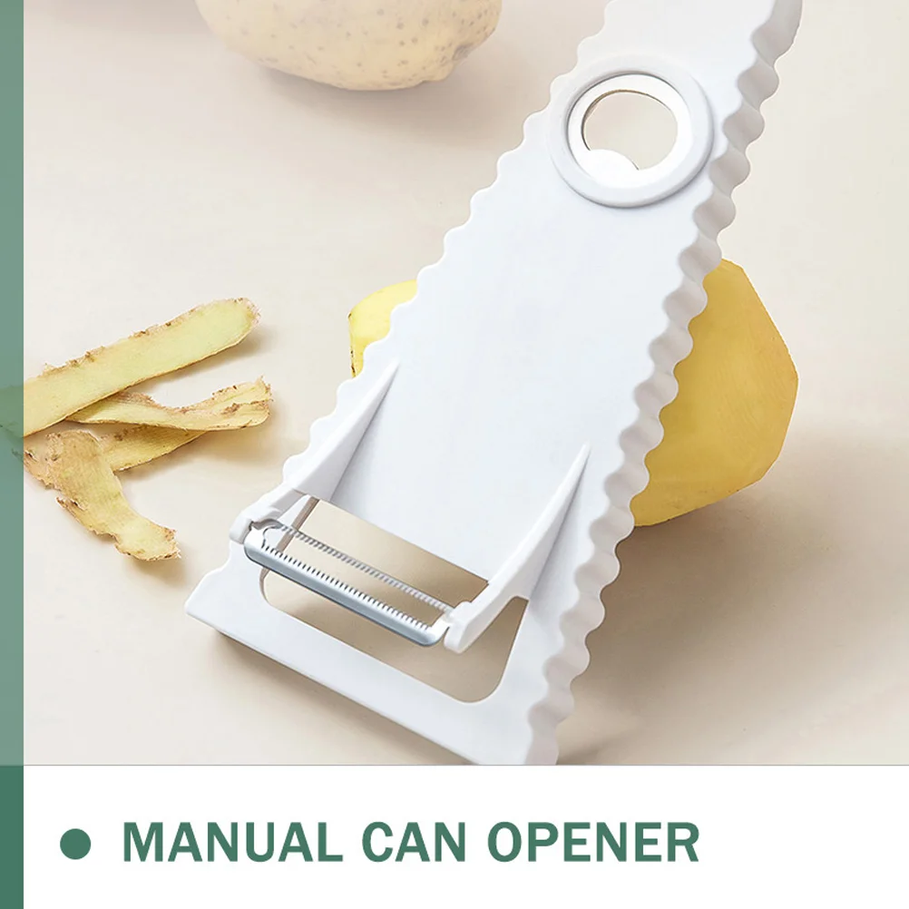 2Pcs Can Opener Fruit Peeler Grater Kitchen Tool Easy Use Multifunctional Home ABS Beer Bottle Opener Wear Resistant Corrosion
2Pcs Can Opener Fruit Peeler Grater Kitchen Tool Easy Use Multifunctional Home ABS Beer Bottle Opener Wear Resistant Corrosion