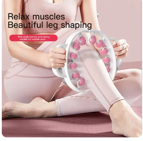 Leg Massager Ring Shaping Muscle Relaxation Handheld Household Multifunctional Yoga Fitness Leg Beauty Slimming Roller
Leg Massager Ring Shaping Muscle Relaxation Handheld Household Multifunctional Yoga Fitness Leg Beauty Slimming Roller