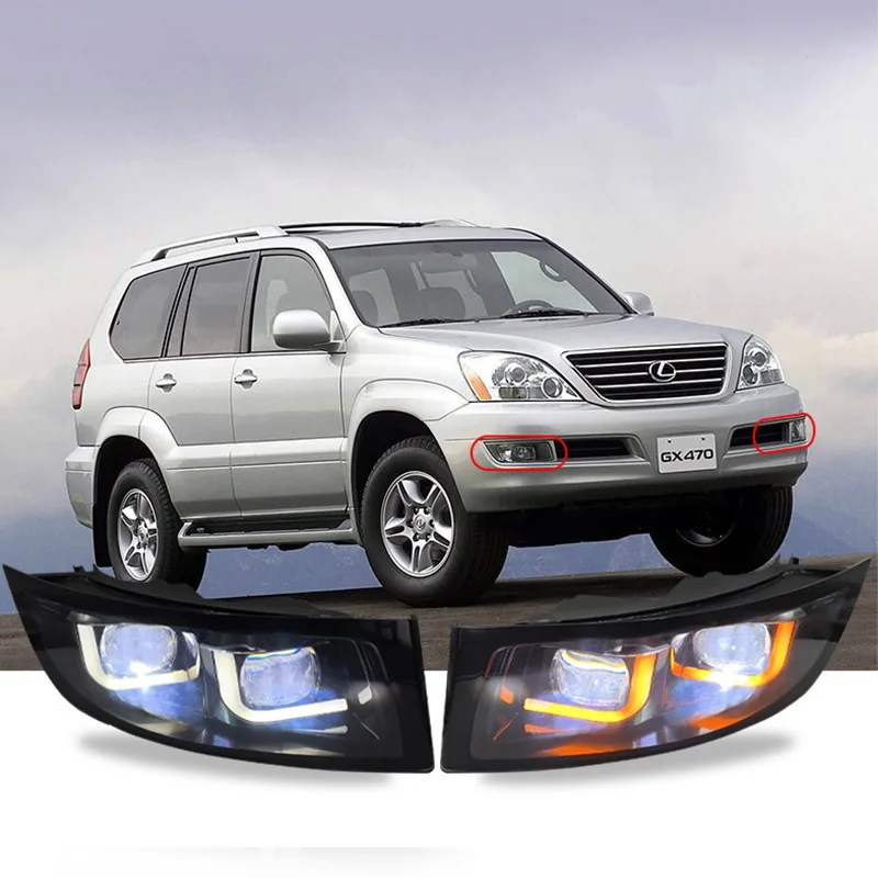For LEXUS GX470 2003-2009 3 Inch LED Projector Fog Light Lens H8 H11 12V 55W 3000K 6000K
For LEXUS GX470 2003-2009 3 Inch LED Projector Fog Light Lens H8 H11 12V 55W 3000K 6000K