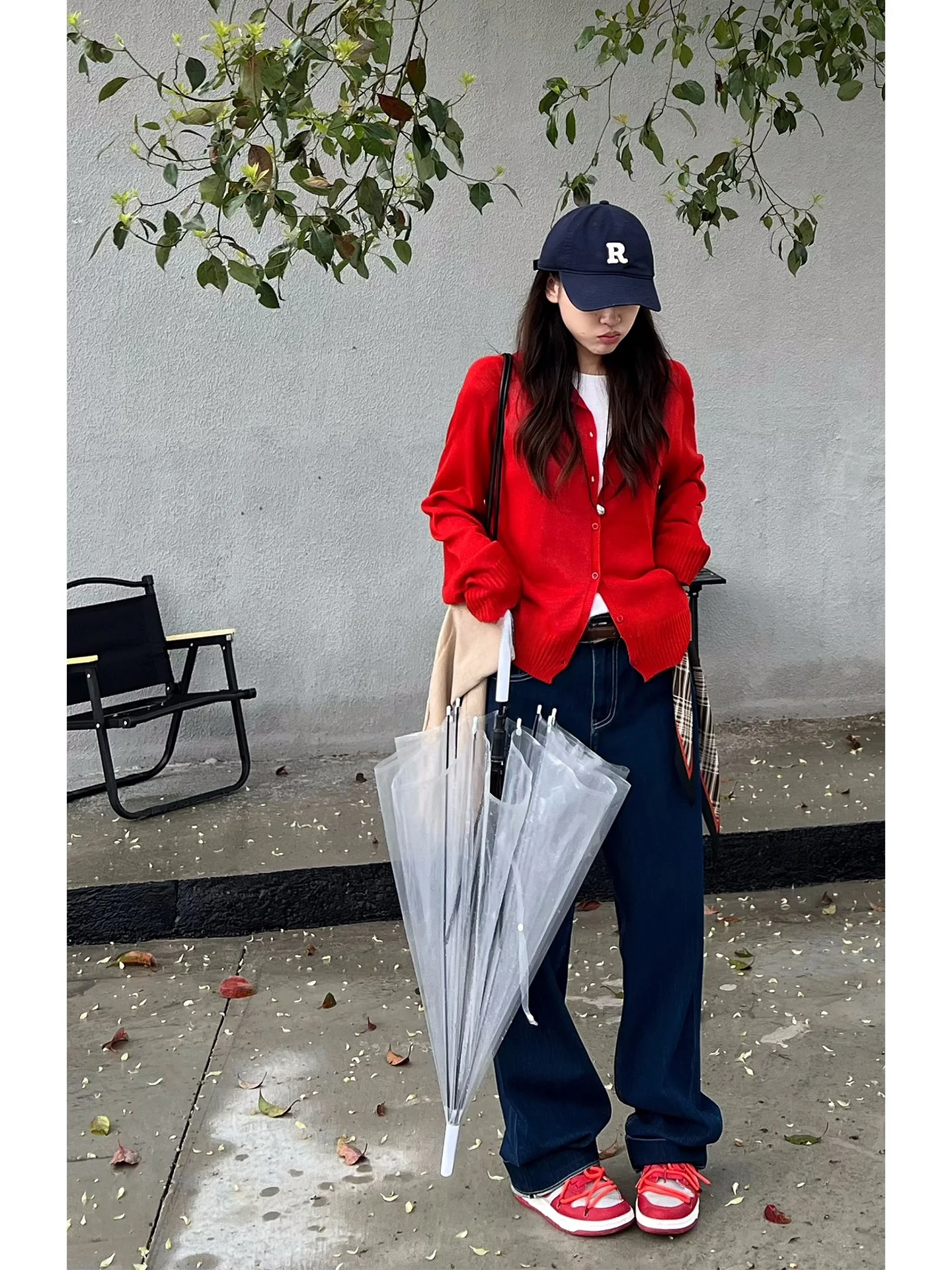 Red Lazy Knitted Open Cardigan Women's Spring 2026 New Thin Versatile Sweater Jacket Base Layer Soft Loose Fit Regular Length
Red Lazy Knitted Open Cardigan Women's Spring 2026 New Thin Versatile Sweater Jacket Base Layer Soft Loose Fit Regular Length