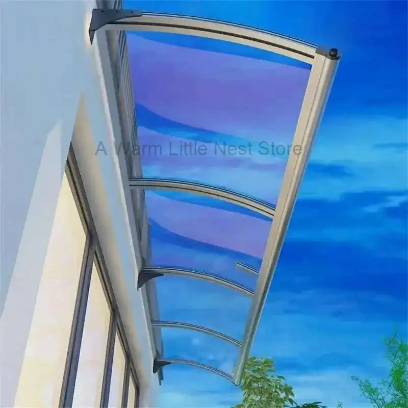 Aluminum Alloy Rain Awning with Sink Villa Balcony Eaves Home Outdoor Courtyard Rainproof Gazebos Front Door Canopy Shelter Z
Aluminum Alloy Rain Awning with Sink Villa Balcony Eaves Home Outdoor Courtyard Rainproof Gazebos Front Door Canopy Shelter Z
