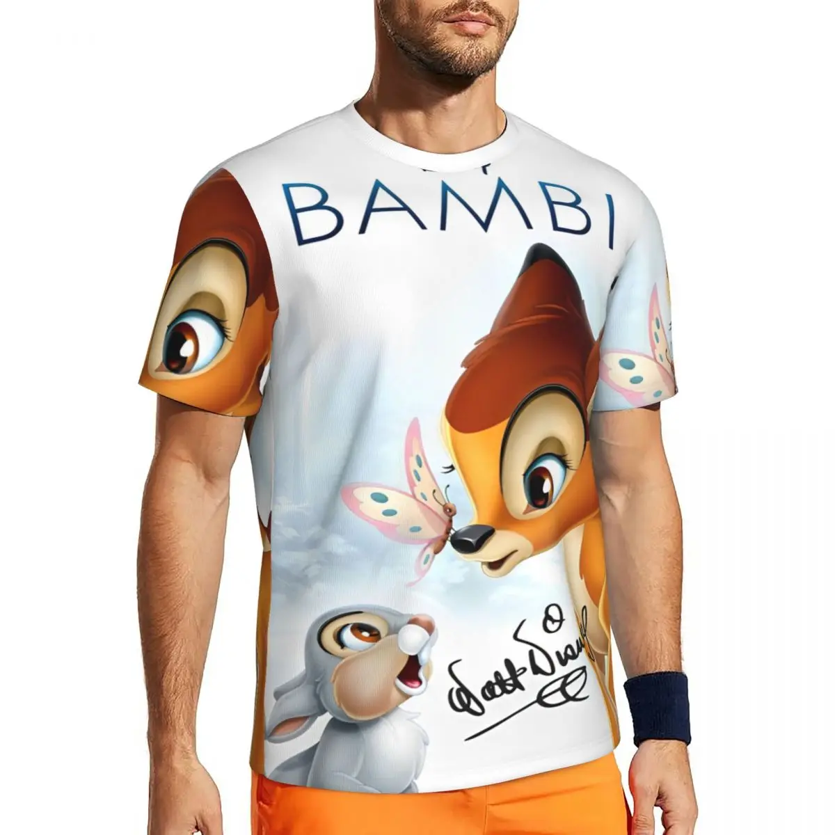 Bambi Cartoon T-Shirt Male Y2K Fun Gym T Shirts Breathable Summer Fashion Tees Custom Plus Size Tops
Bambi Cartoon T-Shirt Male Y2K Fun Gym T Shirts Breathable Summer Fashion Tees Custom Plus Size Tops