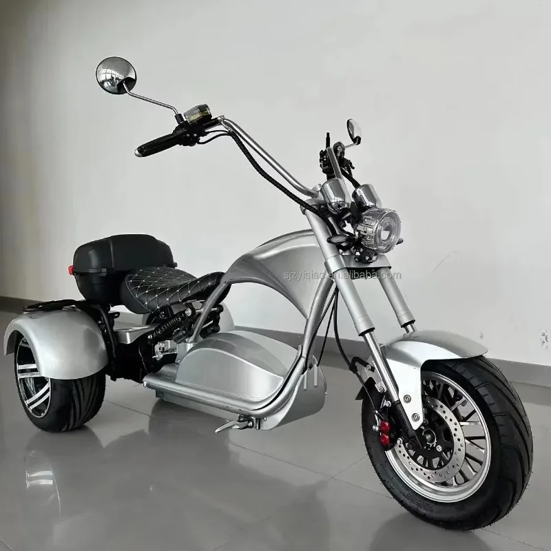 High Quality Citycoco 2000w 3000W Electric Scooters Silver Central Motor 3 Wheel 60V 20AH Electric Motorcycles for Adults
High Quality Citycoco 2000w 3000W Electric Scooters Silver Central Motor 3 Wheel 60V 20AH Electric Motorcycles for Adults