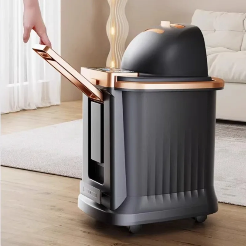 Electric Foot Spa Bath Massager with Heat Thermostat Automatic Bath Fumigation Footbath Machine Remote Control Foot Bath Bucket
Electric Foot Spa Bath Massager with Heat Thermostat Automatic Bath Fumigation Footbath Machine Remote Control Foot Bath Bucket