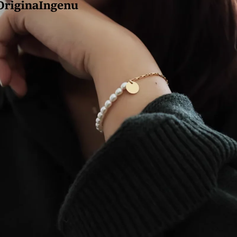 Personal Natural Pearl Bracelet Handmade 14K Gold Filled Coin Bracelet Waterproof Tarnish Resistant Jewelry Boho Bracelet
Personal Natural Pearl Bracelet Handmade 14K Gold Filled Coin Bracelet Waterproof Tarnish Resistant Jewelry Boho Bracelet