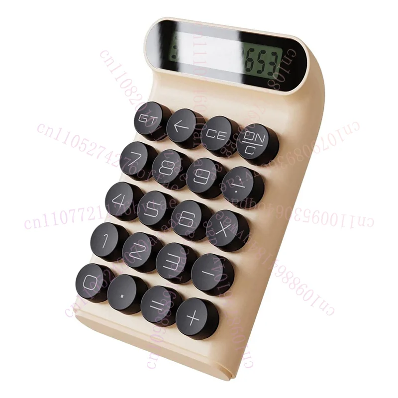 A Portable Mini Office Calculator with Mechanical Buttons Is A Great Helper for Desktop Decoration
A Portable Mini Office Calculator with Mechanical Buttons Is A Great Helper for Desktop Decoration