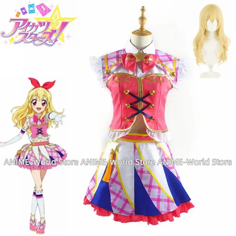 《Custom Size》Anime Aikatsu Stars! Season 3's Key Visual Ichigo Hoshimiya Dress Cosplay Costume
《Custom Size》Anime Aikatsu Stars! Season 3's Key Visual Ichigo Hoshimiya Dress Cosplay Costume