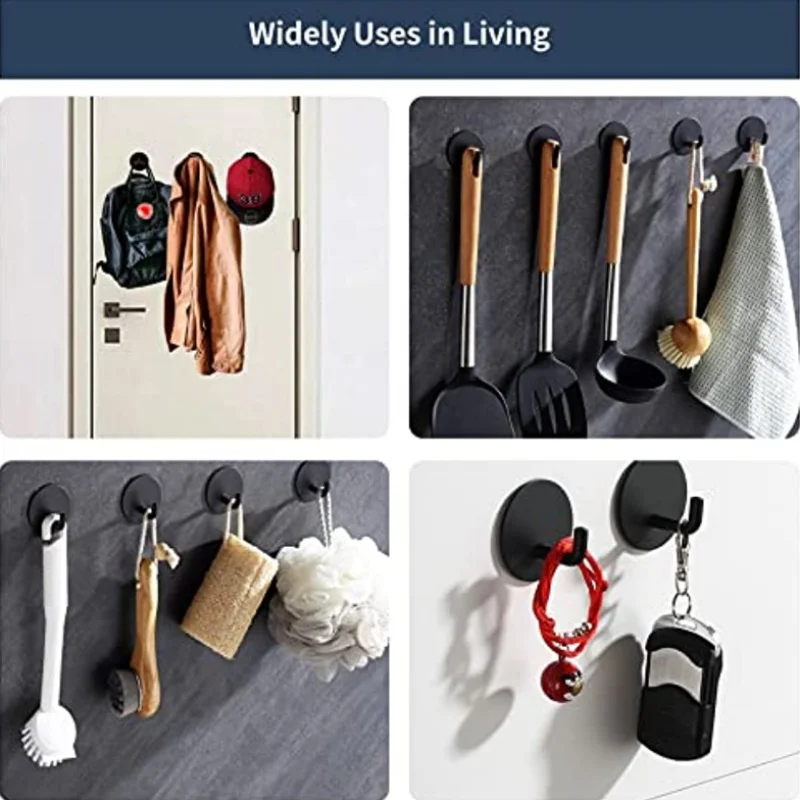 Wall-mounted shower hanger, used for hanging loofahs, towels, clothes, bathrobes - a detachable bathroom storage device
Wall-mounted shower hanger, used for hanging loofahs, towels, clothes, bathrobes - a detachable bathroom storage device