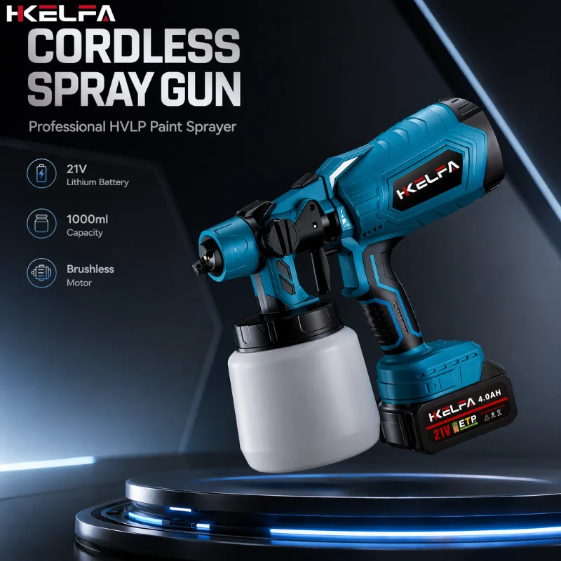 1000ML Electric Spray Gun Home Cordless Paint Sprayer HVLP Auto Furniture Steel Coating Airbrush For Makita 18V Battery Pi
1000ML Electric Spray Gun Home Cordless Paint Sprayer HVLP Auto Furniture Steel Coating Airbrush For Makita 18V Battery Pi