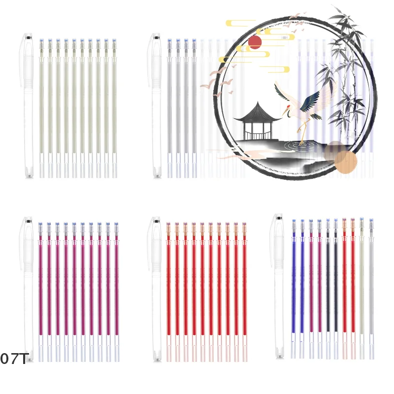 10pcs Heat Erasable Pen High Temperature Disappearing Fabric Marker Tailoring
10pcs Heat Erasable Pen High Temperature Disappearing Fabric Marker Tailoring