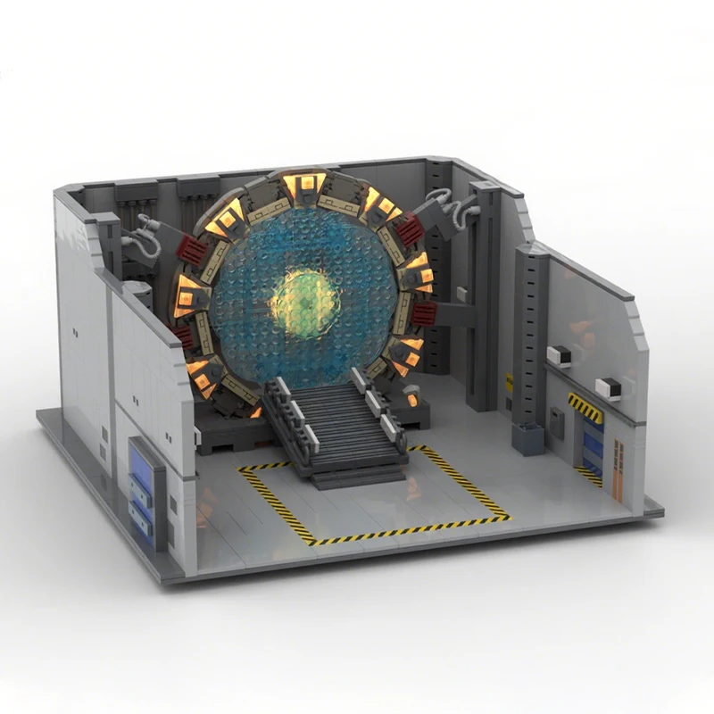 NEW 1545PCS MOC Medieval Castle Stargate SG1 Gate Room Model Custom Building Blocks Architecture DIY Assembly Display Gift Set
NEW 1545PCS MOC Medieval Castle Stargate SG1 Gate Room Model Custom Building Blocks Architecture DIY Assembly Display Gift Set