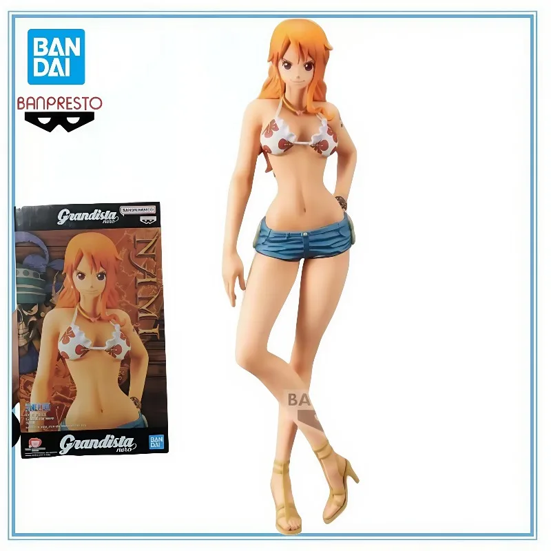 BANDAI в наличии, оригинальные Banpresto One Piece Grandista Nero Nami, ограниченная серия, аниме-фигурки, модель, коллекционная игрушка Kawaii
BANDAI в наличии, оригинальные Banpresto One Piece Grandista Nero Nami, ограниченная серия, аниме-фигурки, модель, коллекционная игрушка Kawaii