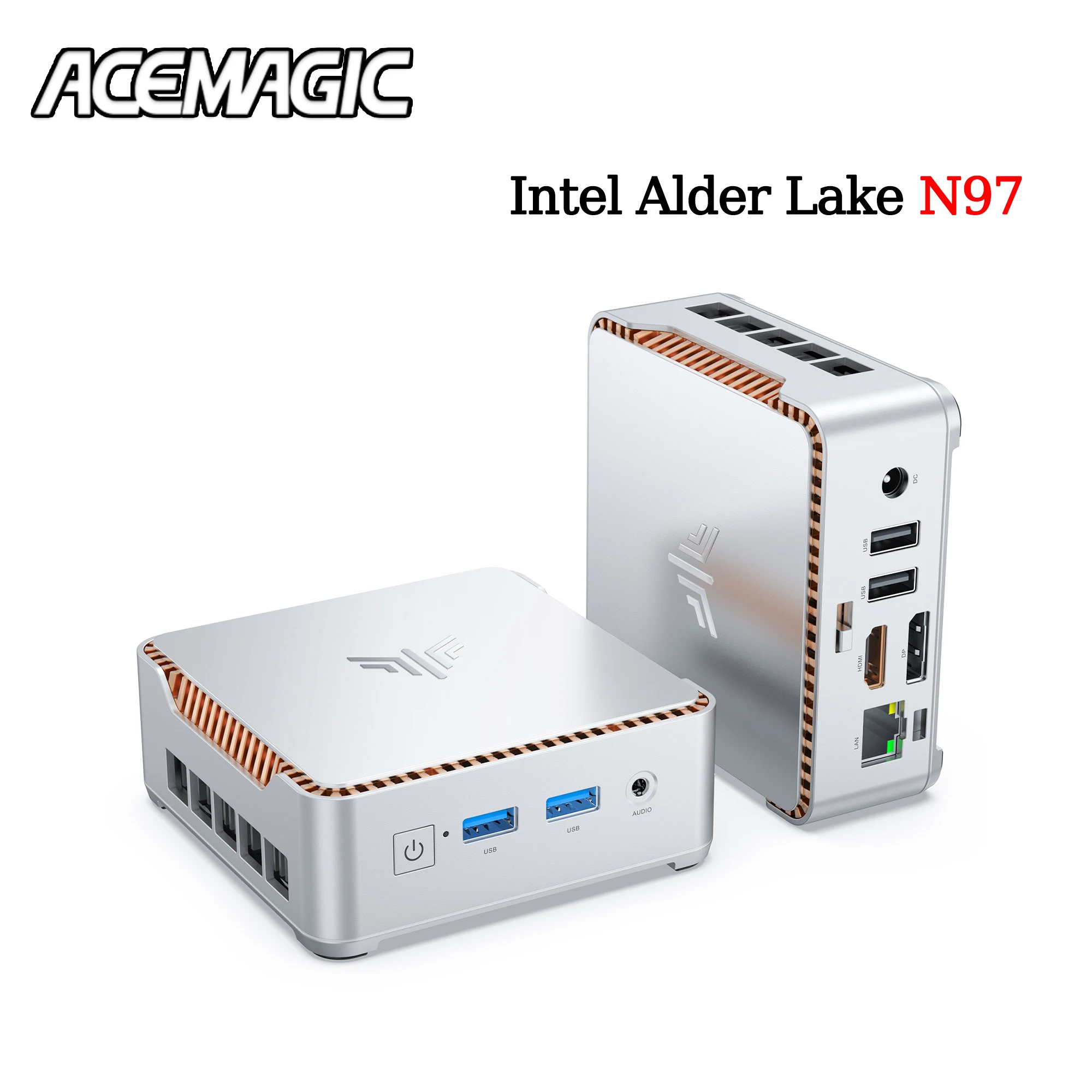 ACEMAGIC Mini PC E2 Мини-компьютер Alder Lake-N97 16 ГБ DDR4 512 ГБ M.2 SSD Windows 11 Pro Микро Настольный компьютер Мини-настольный ПК
ACEMAGIC Mini PC E2 Мини-компьютер Alder Lake-N97 16 ГБ DDR4 512 ГБ M.2 SSD Windows 11 Pro Микро Настольный компьютер Мини-настольный ПК