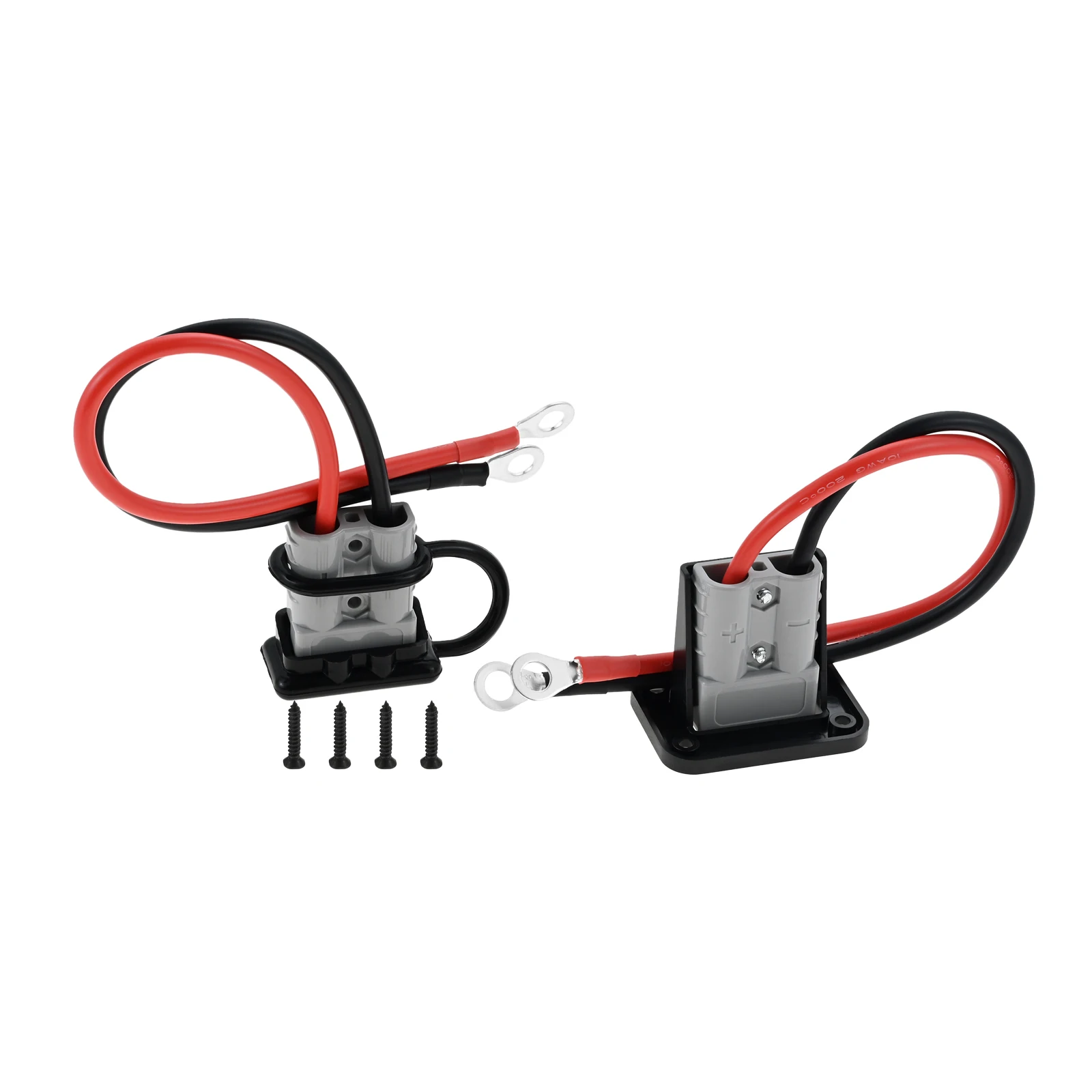 2Pc 12V Wire Harness Plug Connector Kit 6 to 12 Gauge Battery Cable Connector Quick Disconnect Battery Terminal for Car RV Truck
2Pc 12V Wire Harness Plug Connector Kit 6 to 12 Gauge Battery Cable Connector Quick Disconnect Battery Terminal for Car RV Truck