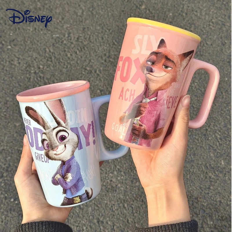 Disney Zootopia Cartoon Anime Large Capacity Mug Cute Ceramic Tea Coffee Milk Cup Home Decoration Gift for Girls
Disney Zootopia Cartoon Anime Large Capacity Mug Cute Ceramic Tea Coffee Milk Cup Home Decoration Gift for Girls