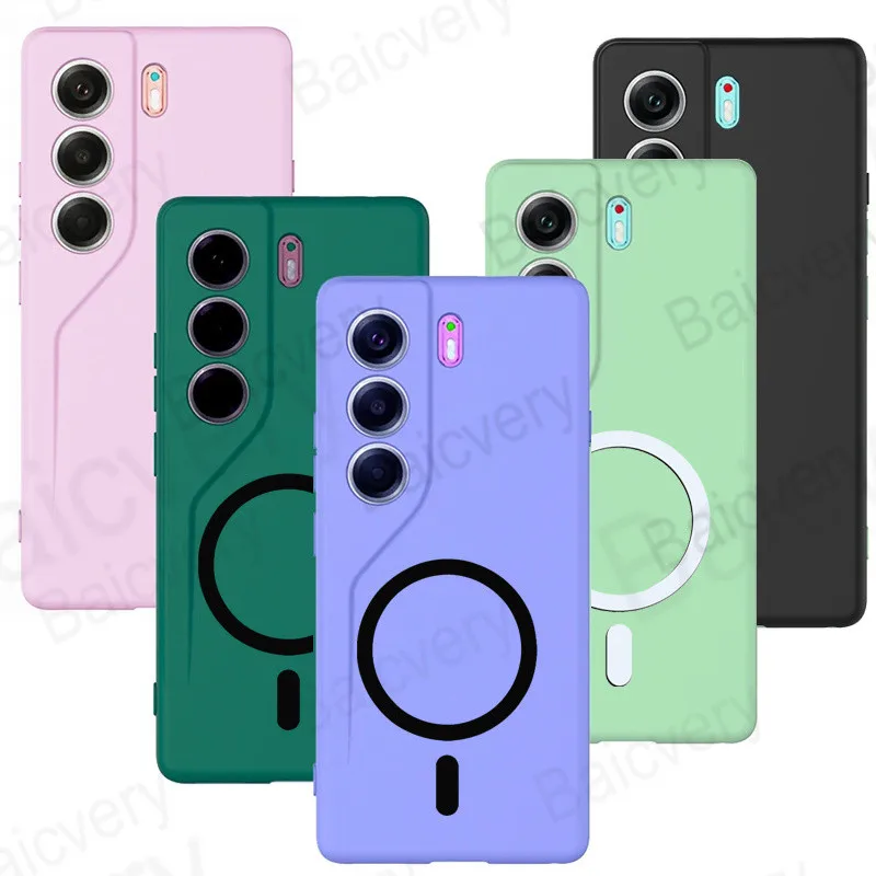 Мягкий силиконовый нескользящий чехол для Tecno Camon 40 4G CM5 Pro 5G CM7 Pro 4G CM6 с магнитной наклейкой
Мягкий силиконовый нескользящий чехол для Tecno Camon 40 4G CM5 Pro 5G CM7 Pro 4G CM6 с магнитной наклейкой