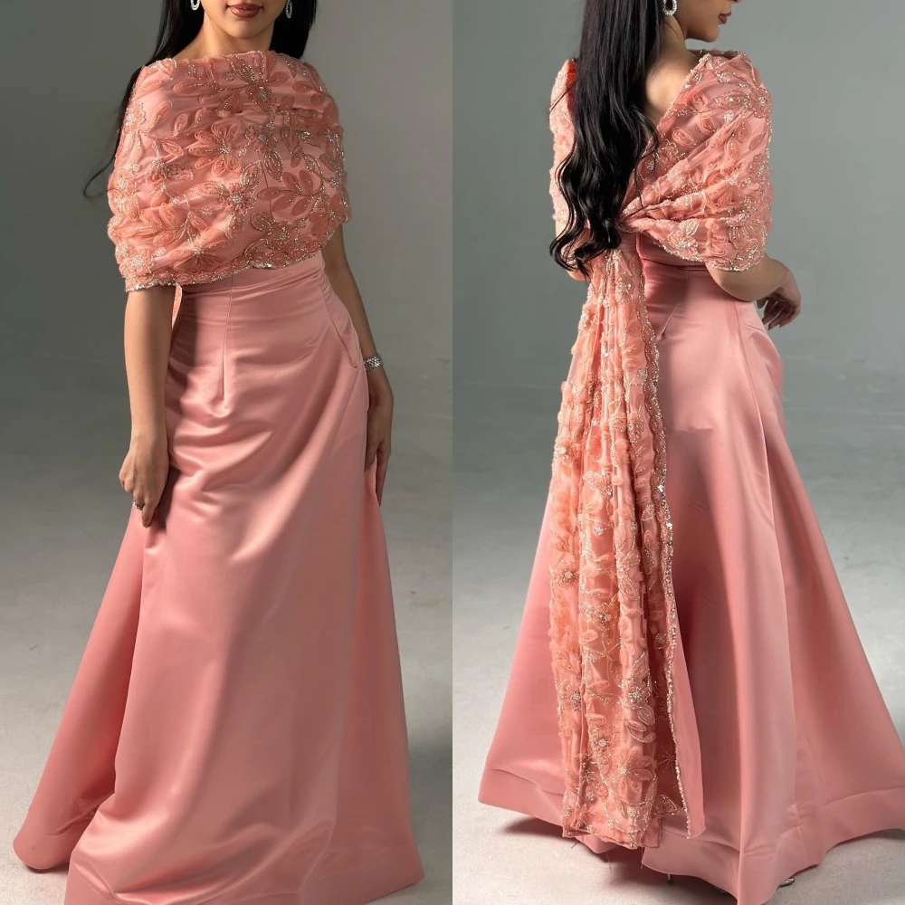 Jiayigong Satin Flower Ruched Homecoming A-line O-Neck Bespoke Occasion Gown Long Dresses
Jiayigong Satin Flower Ruched Homecoming A-line O-Neck Bespoke Occasion Gown Long Dresses