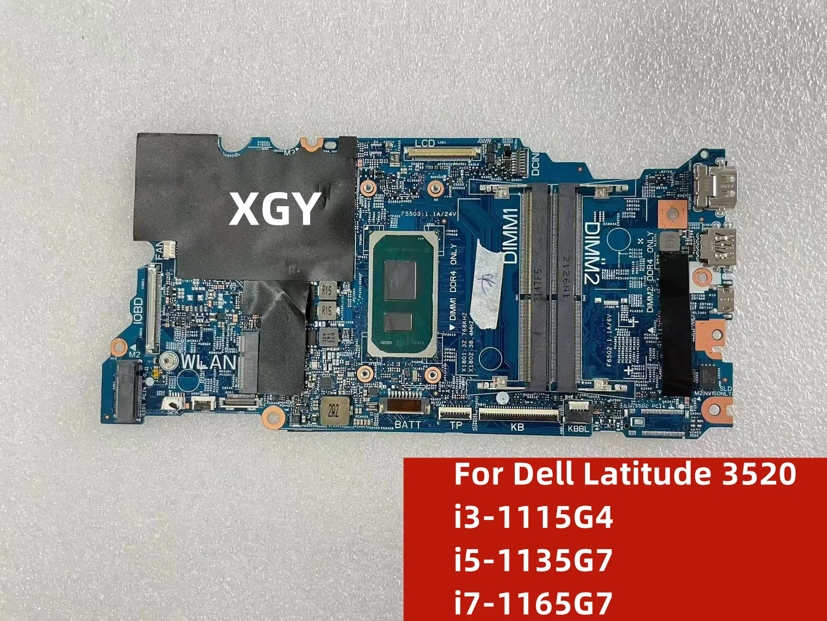 Материнская плата для ноутбука Dell Latitude 3520. 203070 -1 CN-0R31RD 00DN01 08N6T5 0VT31N с процессором I3 I5 I7 11-го поколения DDR4 100% тест в порядке
Материнская плата для ноутбука Dell Latitude 3520. 203070 -1 CN-0R31RD 00DN01 08N6T5 0VT31N с процессором I3 I5 I7 11-го поколения DDR4 100% тест в порядке