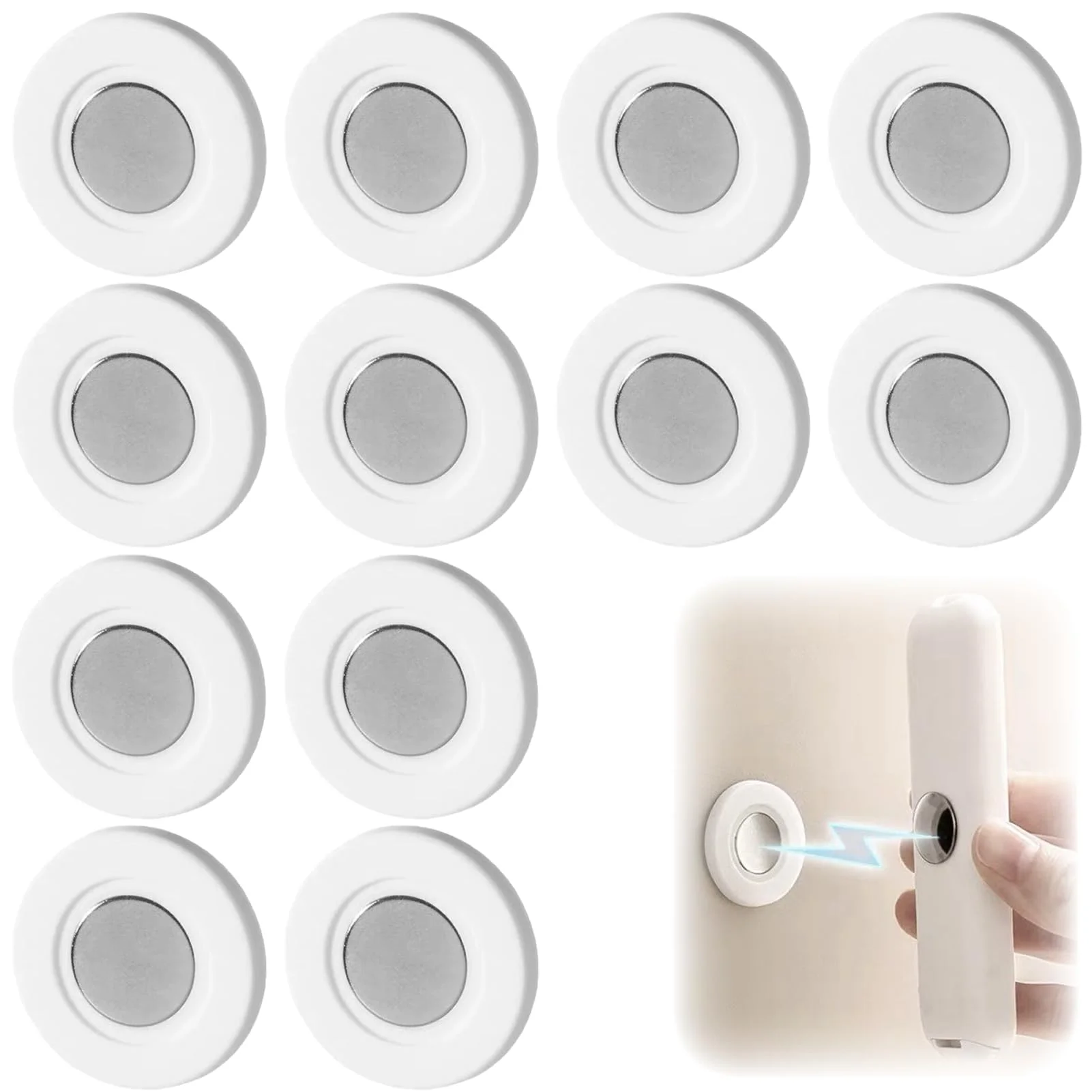 3/6Pcs No Drill Magnetic Remote Control Holder Silicone Wall Mount Organizer Self Adhesive Multipurpose Storage For Home Office
3/6Pcs No Drill Magnetic Remote Control Holder Silicone Wall Mount Organizer Self Adhesive Multipurpose Storage For Home Office