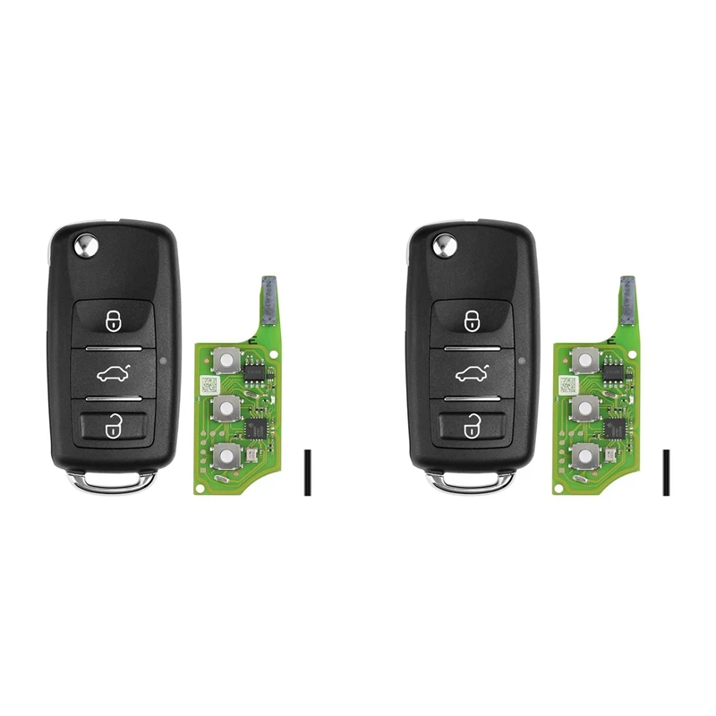 2X XEB510EN Is Suitable For B5 Type Super Remote Control With XT27B Super Chip 3-Key VVDI Remote Control Key
2X XEB510EN Is Suitable For B5 Type Super Remote Control With XT27B Super Chip 3-Key VVDI Remote Control Key