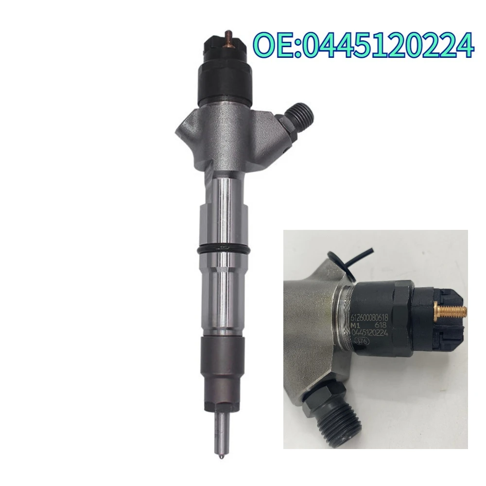 Original High Quality New for 0445120224 Diesel Fuel Injector Assembly Compatible with 336 J6 Injector 612600080618
Original High Quality New for 0445120224 Diesel Fuel Injector Assembly Compatible with 336 J6 Injector 612600080618