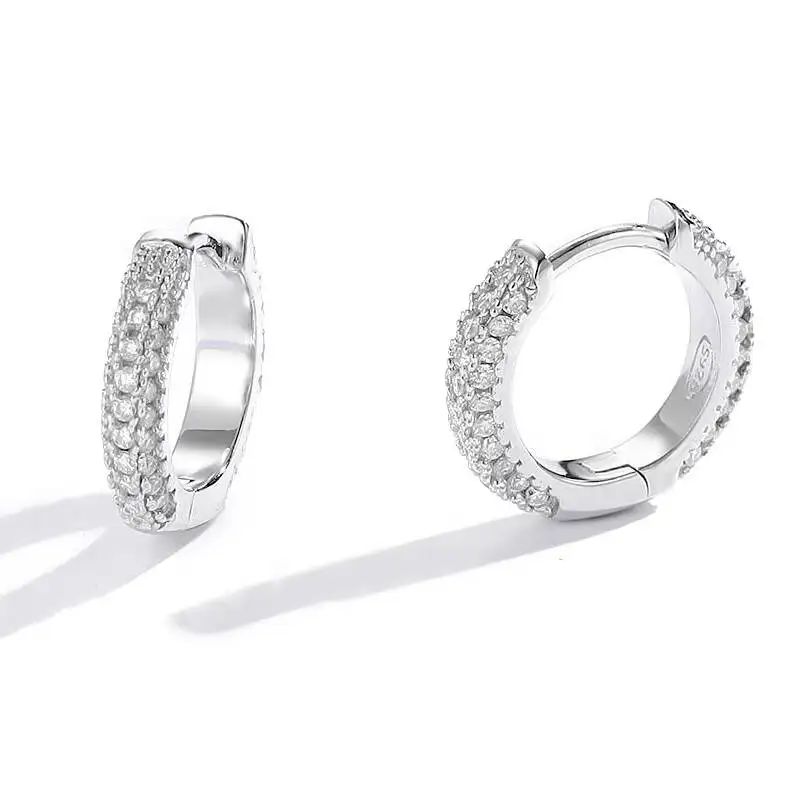 QYT Jewelry High-grade Moissanite Earrings S925 Sterling Silver Earrings Cross-border Full Diamond Hoop Earrings
QYT Jewelry High-grade Moissanite Earrings S925 Sterling Silver Earrings Cross-border Full Diamond Hoop Earrings