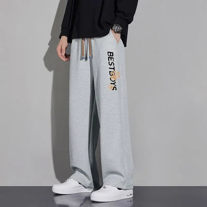 Man Sports Pants Summer Wide Leg Trousers Cotton Grey Sweatpants for Men Thin Straight Big Size Sweatshirt Vintage Flated Casual
Man Sports Pants Summer Wide Leg Trousers Cotton Grey Sweatpants for Men Thin Straight Big Size Sweatshirt Vintage Flated Casual