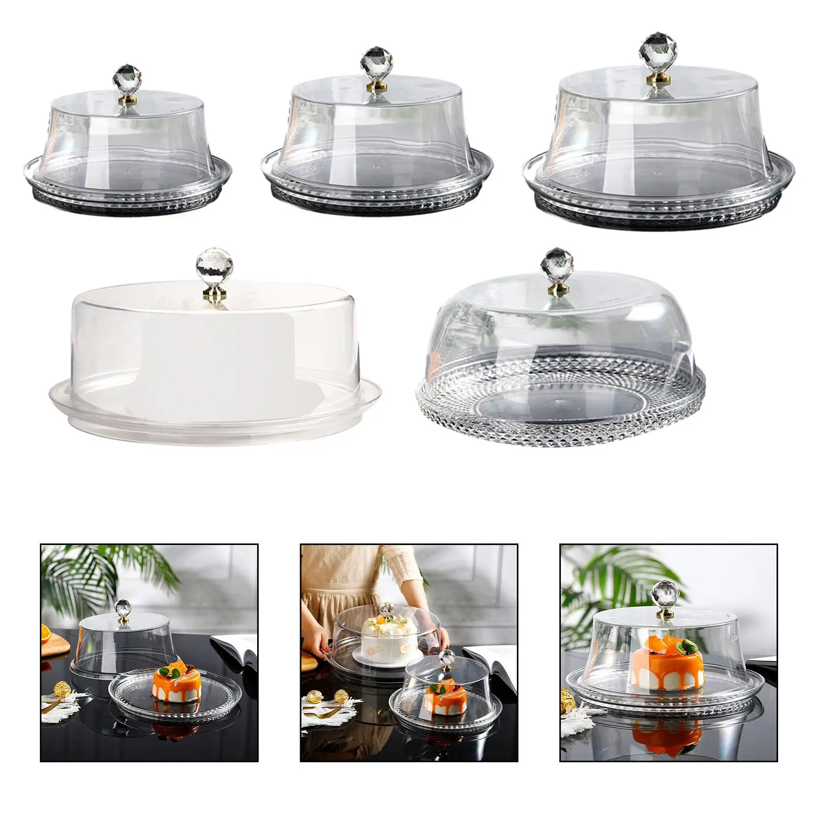 Acrylic Cake Stand with Dome Cake Pan Pastry Display Server Cake Plate Covered
Acrylic Cake Stand with Dome Cake Pan Pastry Display Server Cake Plate Covered