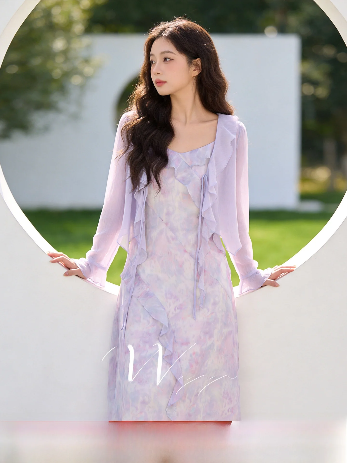 plus Size Women's Casual Vacation Style Set with Lace Trim Open Cardigan And Strap Dress Spring 2026 Fashion Comfortable Poly...
plus Size Women's Casual Vacation Style Set with Lace Trim Open Cardigan And Strap Dress Spring 2026 Fashion Comfortable Poly...