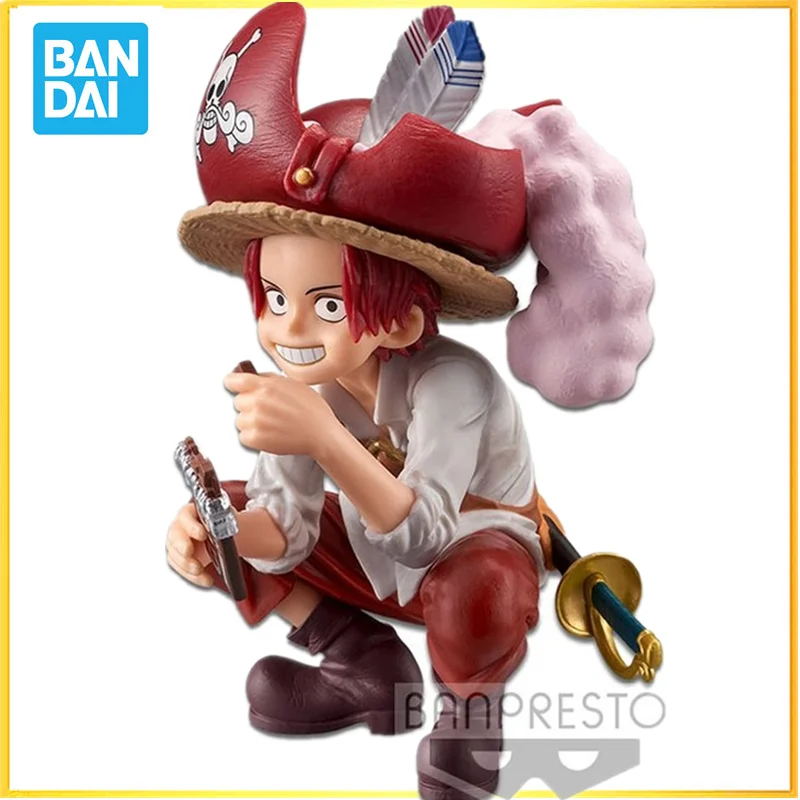 Фигура Bandai Аниме One Piece, фигура DXF, фигурки из красных волос Shanks детства, игрушки для детей, подарок, Коллекционная модель, орнамент
Фигура Bandai Аниме One Piece, фигура DXF, фигурки из красных волос Shanks детства, игрушки для детей, подарок, Коллекционная модель, орнамент