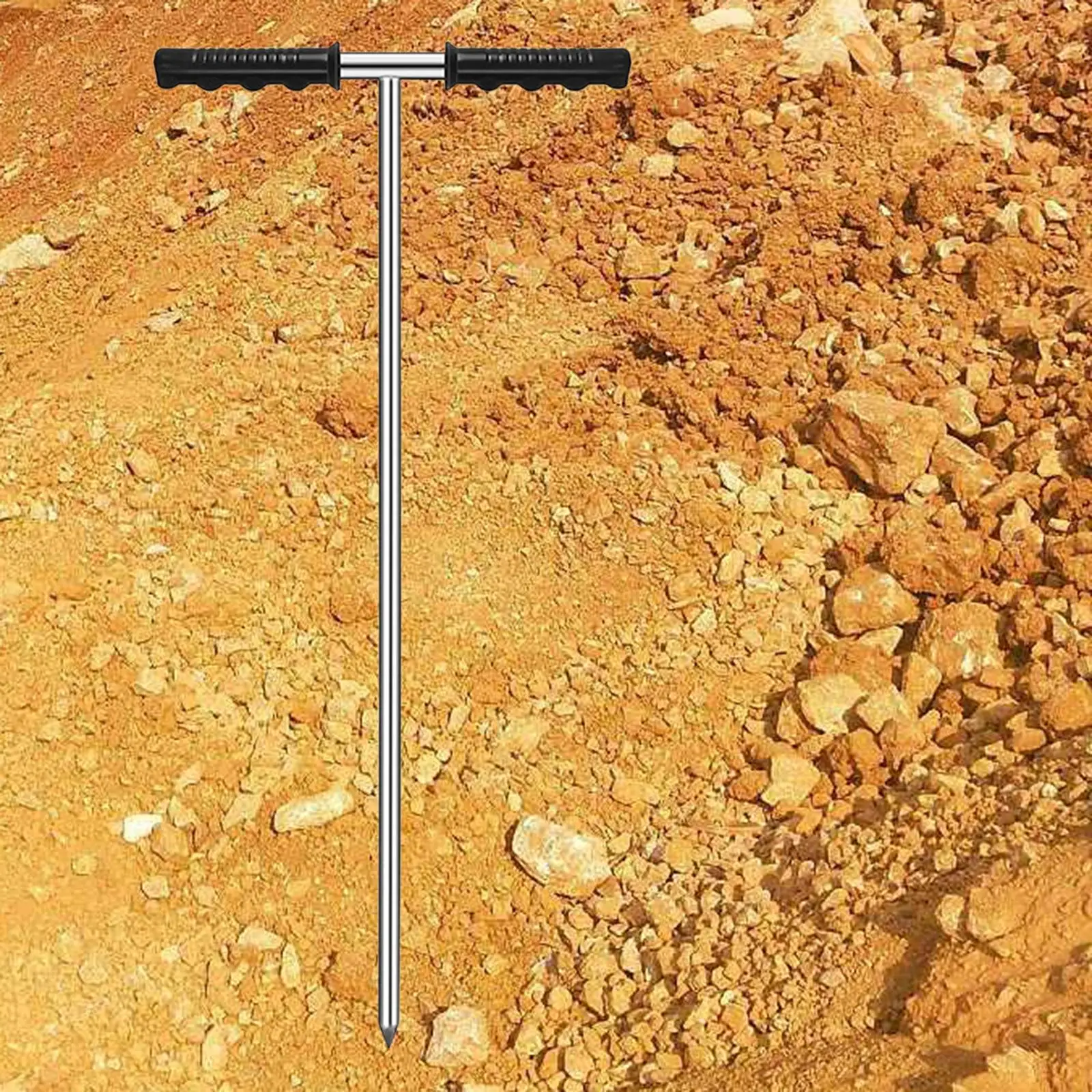 Stainless Steel Soil Probe Rod, 48inch Versatile Sturdy sampler, Testing Tool for Agriculture, Garden, Soil, Compaction Lawn
Stainless Steel Soil Probe Rod, 48inch Versatile Sturdy sampler, Testing Tool for Agriculture, Garden, Soil, Compaction Lawn